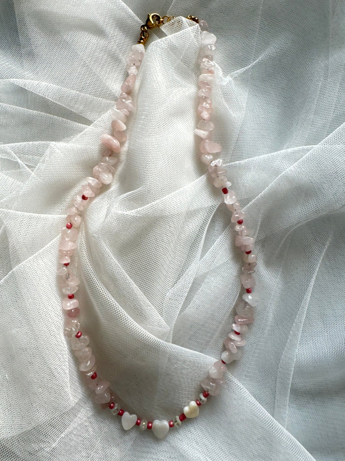 Collana Cuore inMadreperla