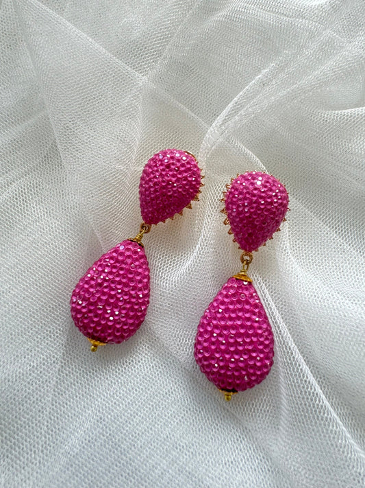 Orecchini Fuxia
