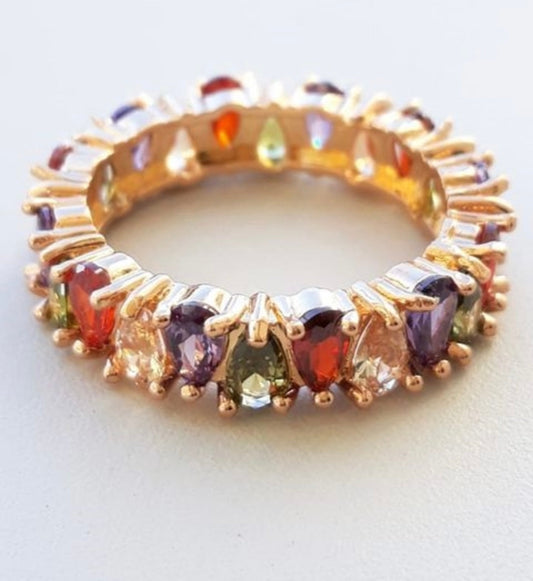 Anello multicolor